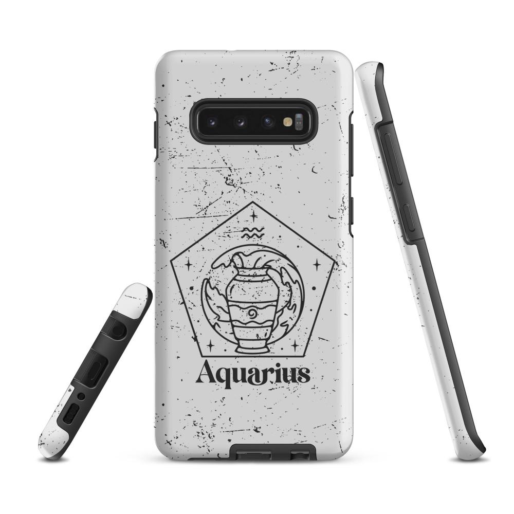 Aquarius Zodiac S10 Plus Tough Case - Matte Finish - https://ascensionemporium.net